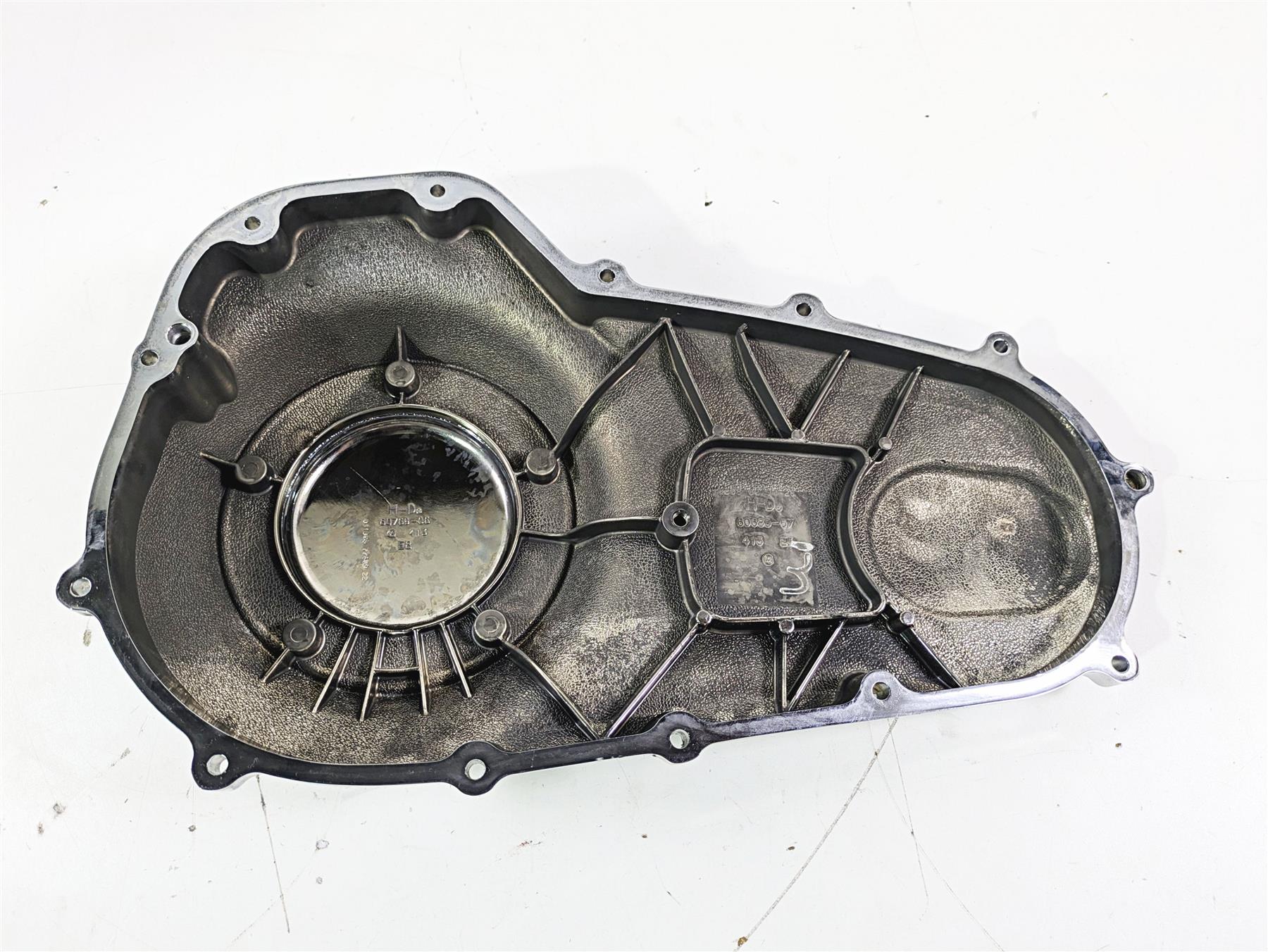 2008 Harley Touring FLHTP Electra Glide Outer Primary Clutch Cover 60685-07 {{ shop.shopifyCountryName }} - Mototech271