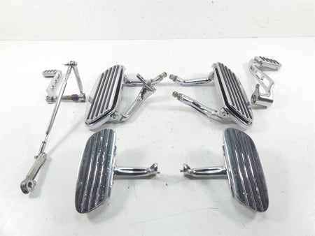 2005 Harley Touring CVO FLHTCSE Electra Glide Chrome Floorboard Set 50688-04 {{ shop.shopifyCountryName }} - Mototech271