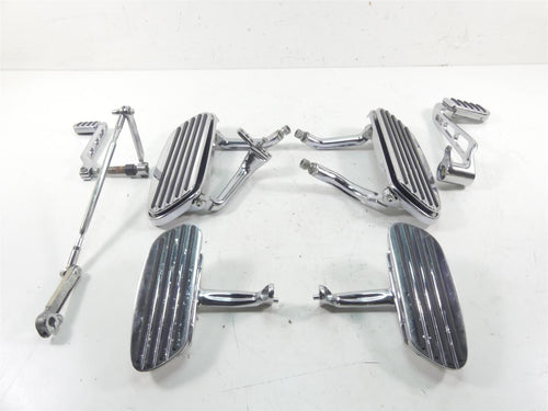 2005 Harley Touring CVO FLHTCSE Electra Glide Chrome Floorboard Set 50688-04 | Mototech271
