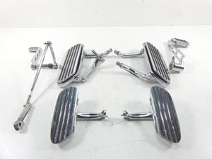 2005 Harley Touring CVO FLHTCSE Electra Glide Chrome Floorboard Set 50688-04 | Mototech271