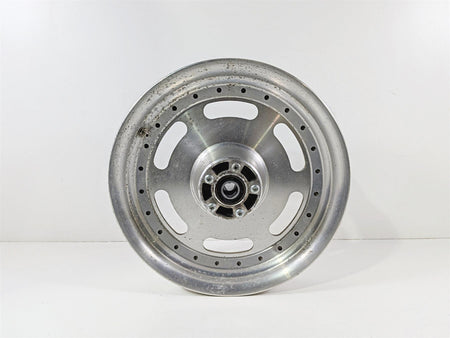 2011 Harley FXDF Dyna Fat Bob Front Wheel Rim 16x3 Straight Slotted 43300172 {{ shop.shopifyCountryName }} - Mototech271