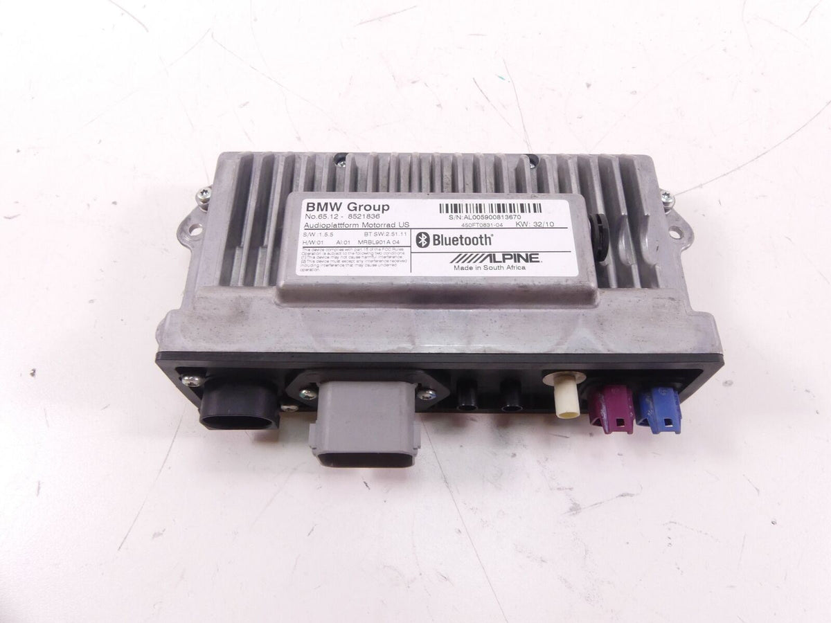 2011 BMW R1200RT K26 Radio Audio Control Multimedia Bluetooth Module 65128521836 {{ shop.shopifyCountryName }} - Mototech271
