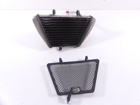 2016 Aprilia RSV 1100 Tuono V4 RR Oil Cooler Radiator Cover & Lines 2B000897 {{ shop.shopifyCountryName }} - Mototech271