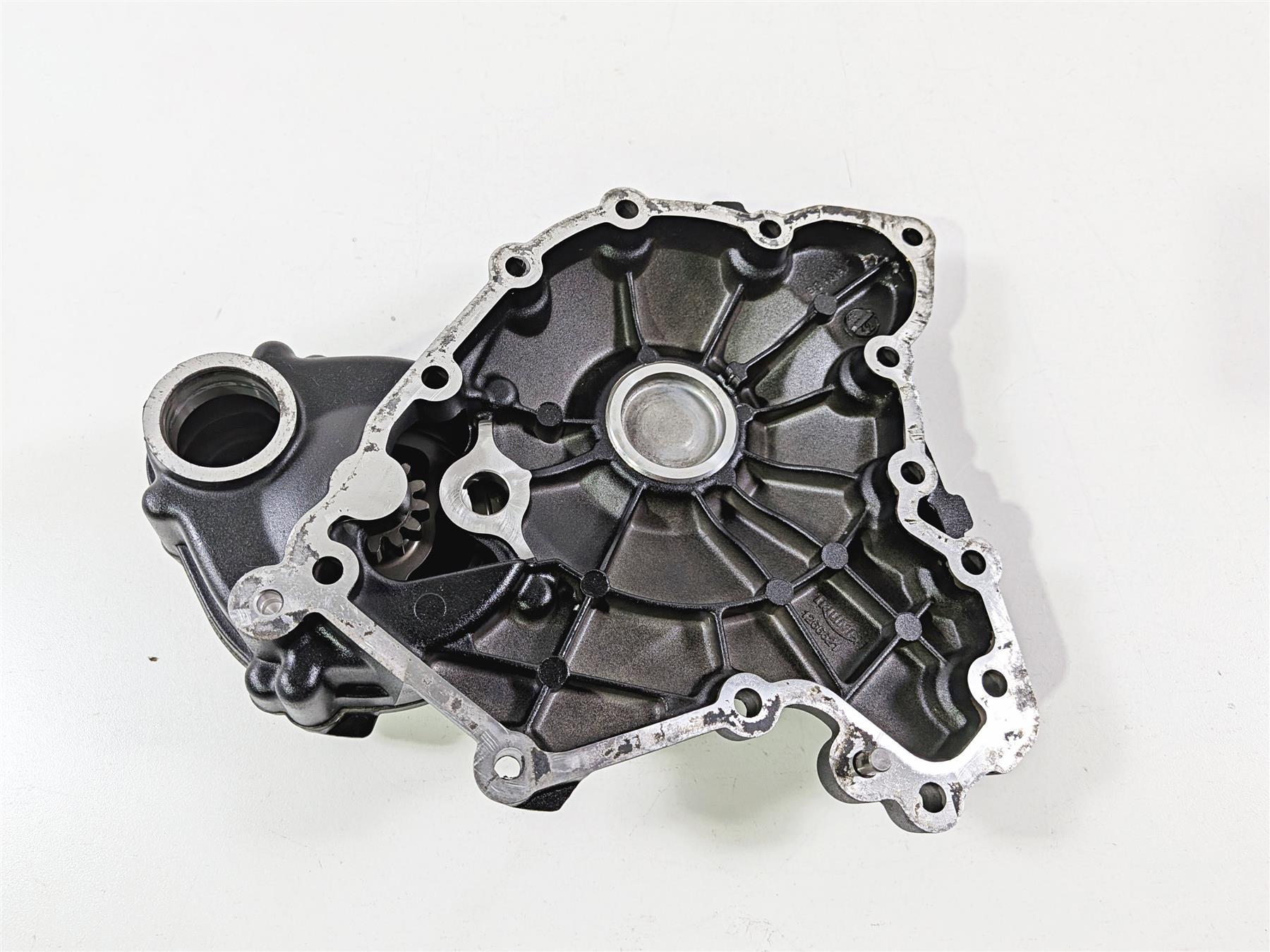 2019 Triumph Speed Triple RS 1050 Engine Side Crank Timing Cover T1266621 {{ shop.shopifyCountryName }} - Mototech271