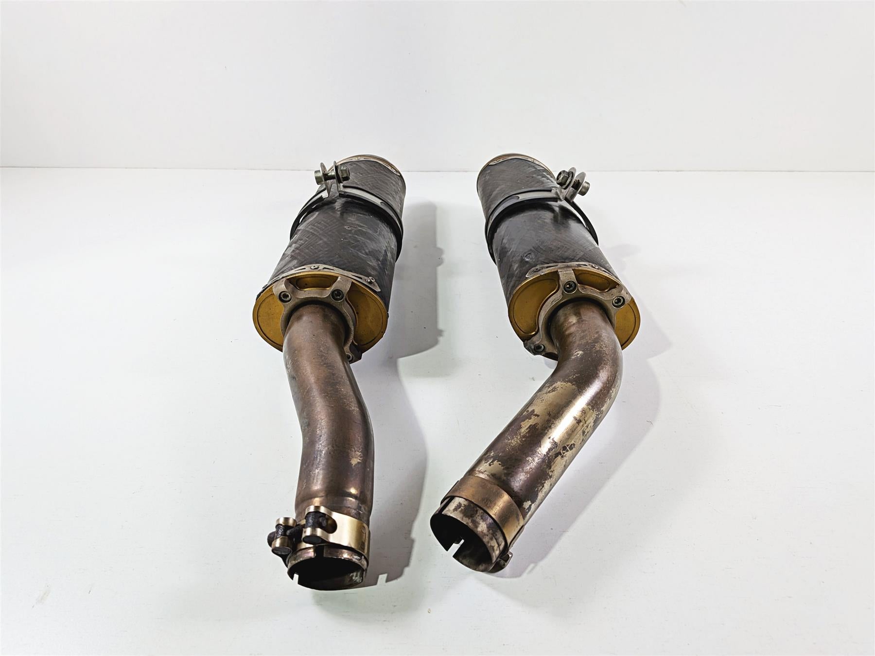 2008 Yamaha YZF R1 RN19 TBR Two Brothers Racing Exhaust Pipe Muffler Set {{ shop.shopifyCountryName }} - Mototech271