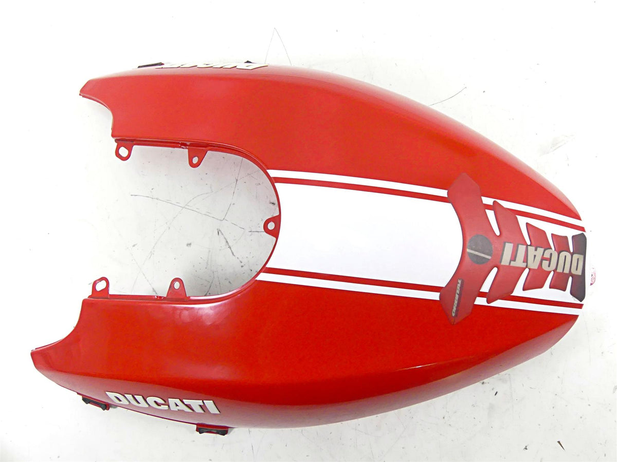 2013 Ducati Diavel Red Upper Red Center Tank Fairing Cover Cowl 48013191AR {{ shop.shopifyCountryName }} - Mototech271