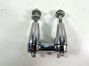 2012 Harley FLD Dyna Switchback Chrome Handlebar Riser Holder 55900004 | Mototech271
