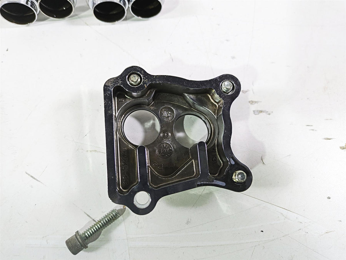 2003 Harley Dyna FXDL Low Rider 100TH Chrome Pushrod Lifter Cover Set 17965-99 {{ shop.shopifyCountryName }} - Mototech271