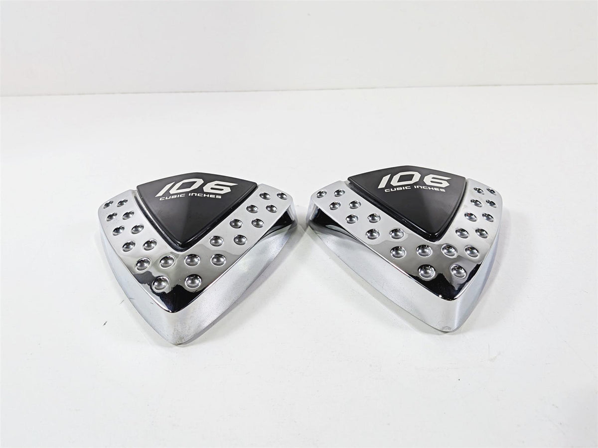 2013 Victory Vision Tour Left Right Triangle Chrome Side Cover Set 5245659 {{ shop.shopifyCountryName }} - Mototech271