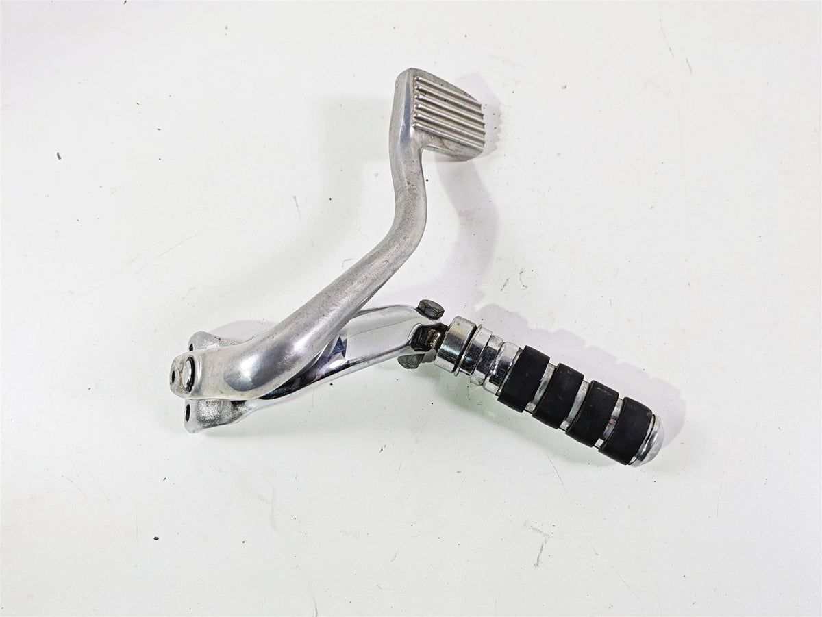 1999 Harley Dyna FXDL Low Rider Right Front Mid Footpeg & Brake Pedal 42502-90B {{ shop.shopifyCountryName }} - Mototech271