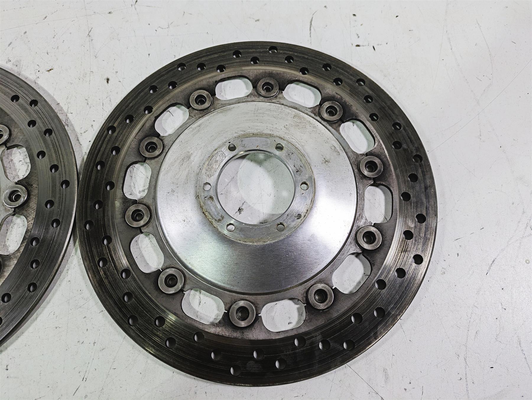 1998 Honda GL1500 Valkyrie Tour Front Brake Rotor Disc Set 45220-MZ0-003 {{ shop.shopifyCountryName }} - Mototech271