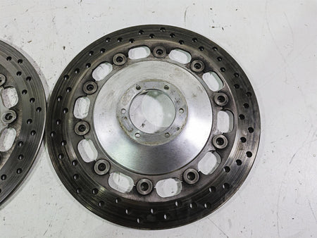 1998 Honda GL1500 Valkyrie Tour Front Brake Rotor Disc Set 45220-MZ0-003 {{ shop.shopifyCountryName }} - Mototech271