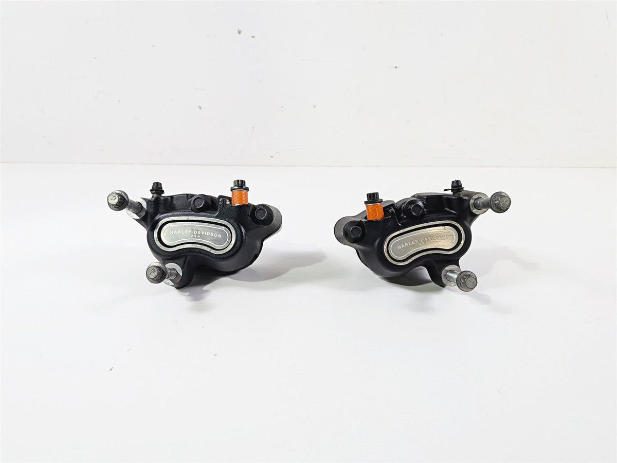 2014 Harley FXDL Dyna Low Rider Front Brake Caliper Set 41300001 41300002 {{ shop.shopifyCountryName }} - Mototech271