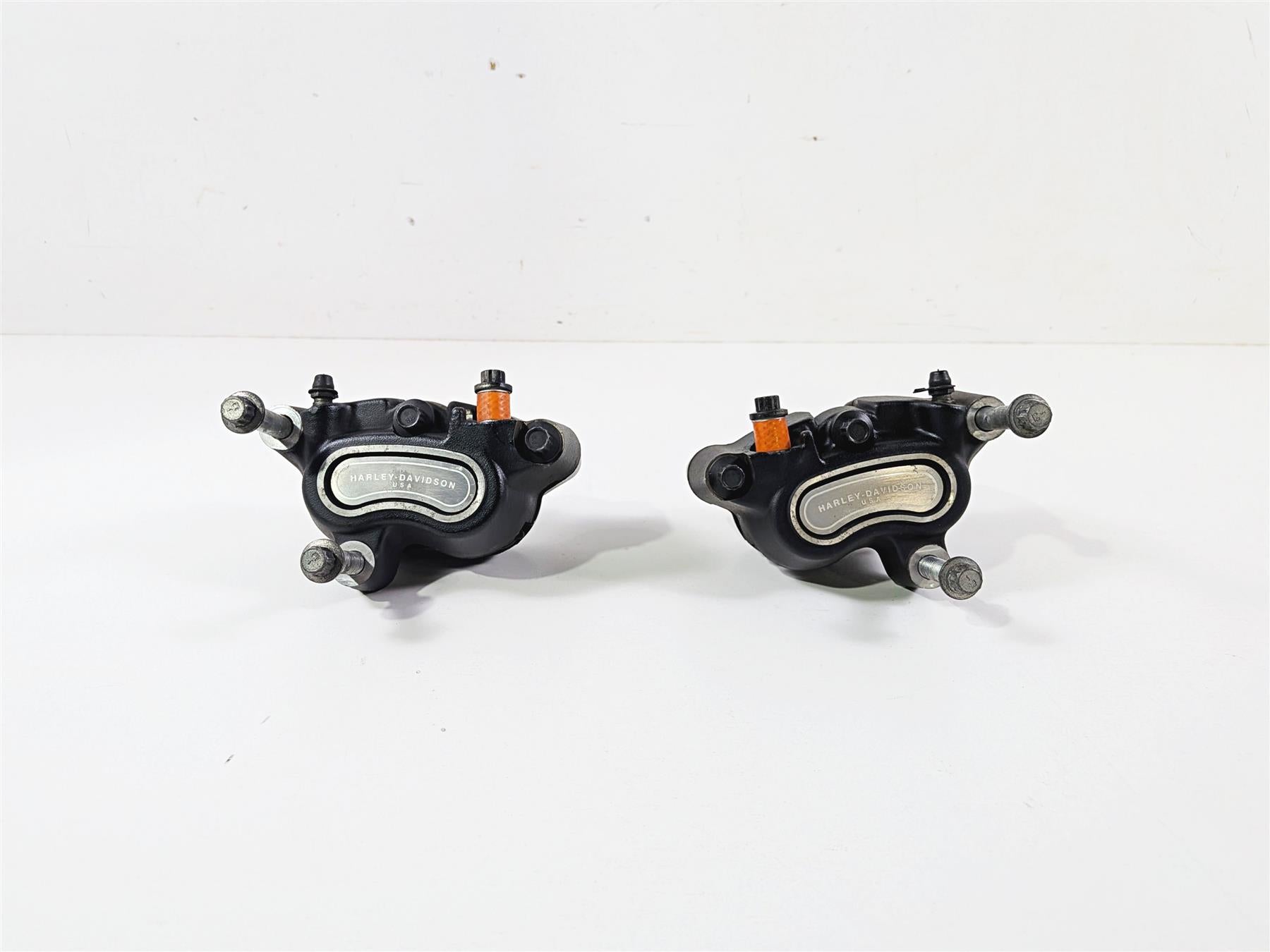 2014 Harley FXDL Dyna Low Rider Front Brake Caliper Set 41300001 41300002 {{ shop.shopifyCountryName }} - Mototech271