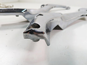 2009 Yamaha XV1900 Raider Rear Chrome Fender Support Braces L 5C7-21613-00-00