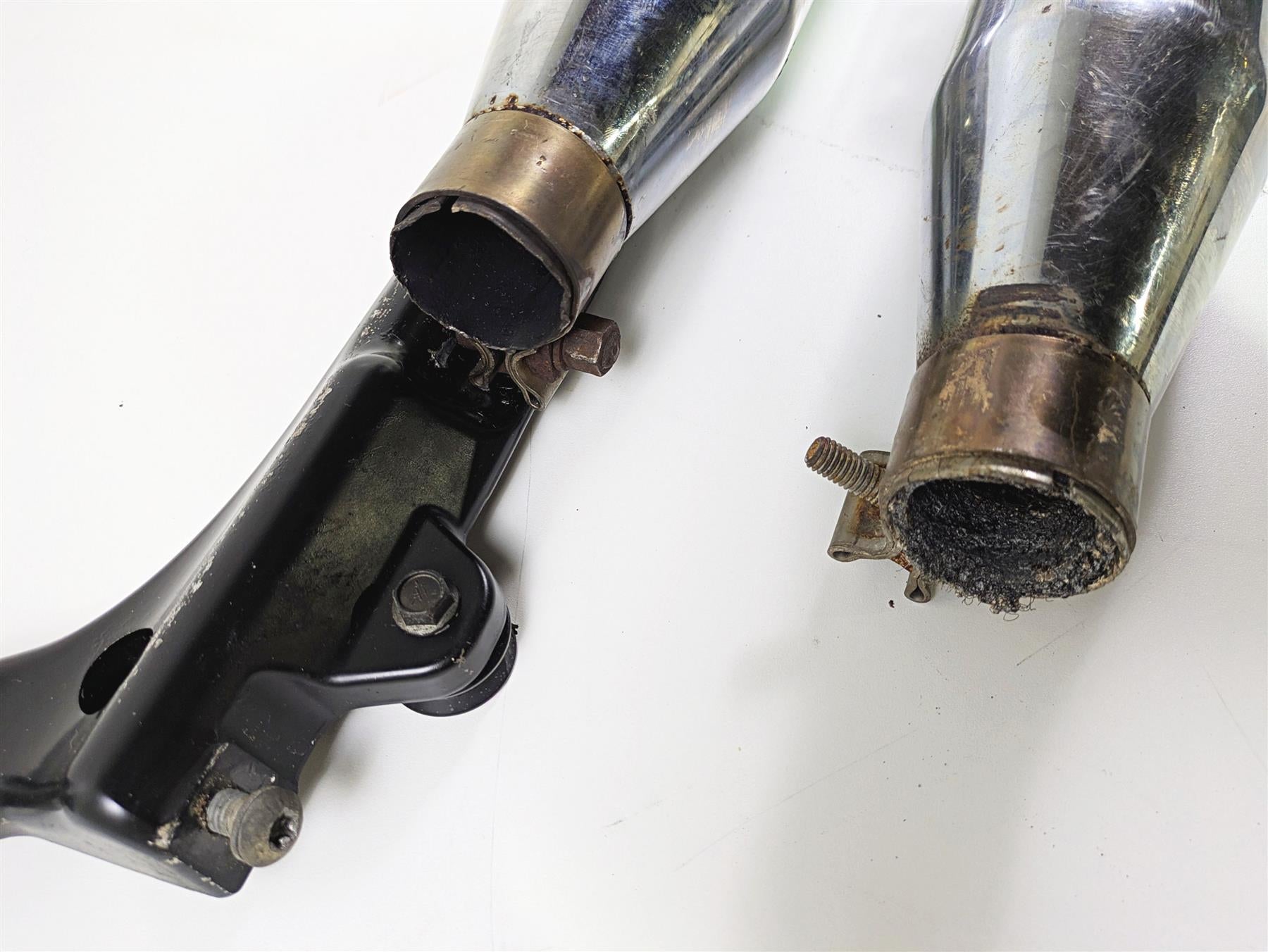2018 Harley FLHCS Softail Heritage 115th Rinehart 3.5" Slip On Exhaust 500-1216 {{ shop.shopifyCountryName }} - Mototech271