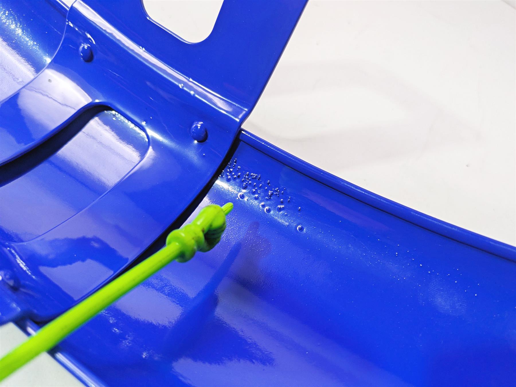 2008 Ultima Motorcycles Fat Bastard Front Fender Blue - for 21" Wheels {{ shop.shopifyCountryName }} - Mototech271