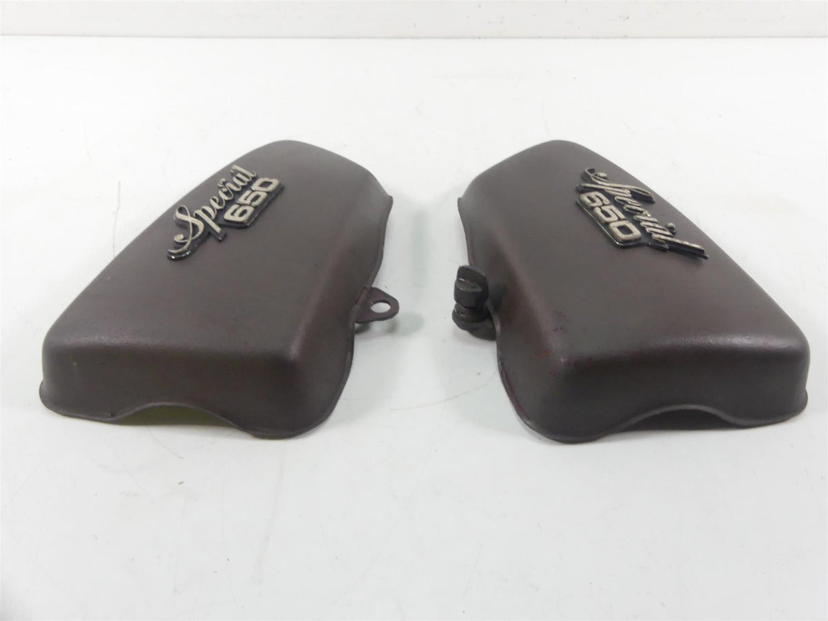 1978 Yamaha XS650 SE Special Left Right Side Cover Set 4N9-21721-00-6G {{ shop.shopifyCountryName }} - Mototech271