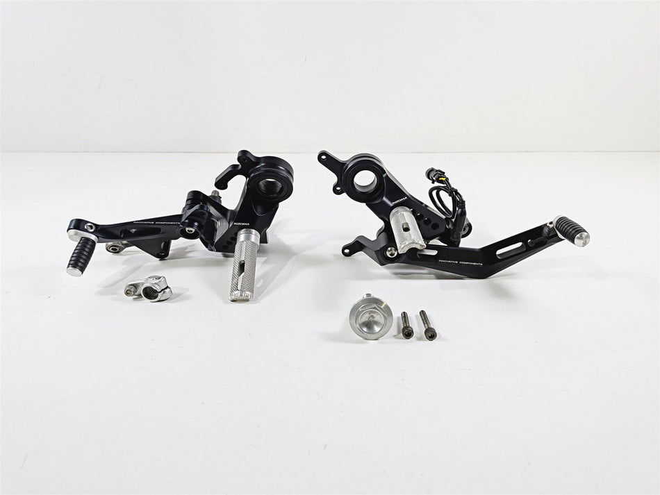 2008 Ducati Hypermotard 1100 S Rizoma Rearset Foot Peg & Pedal Set PE208-01-Mototech271
