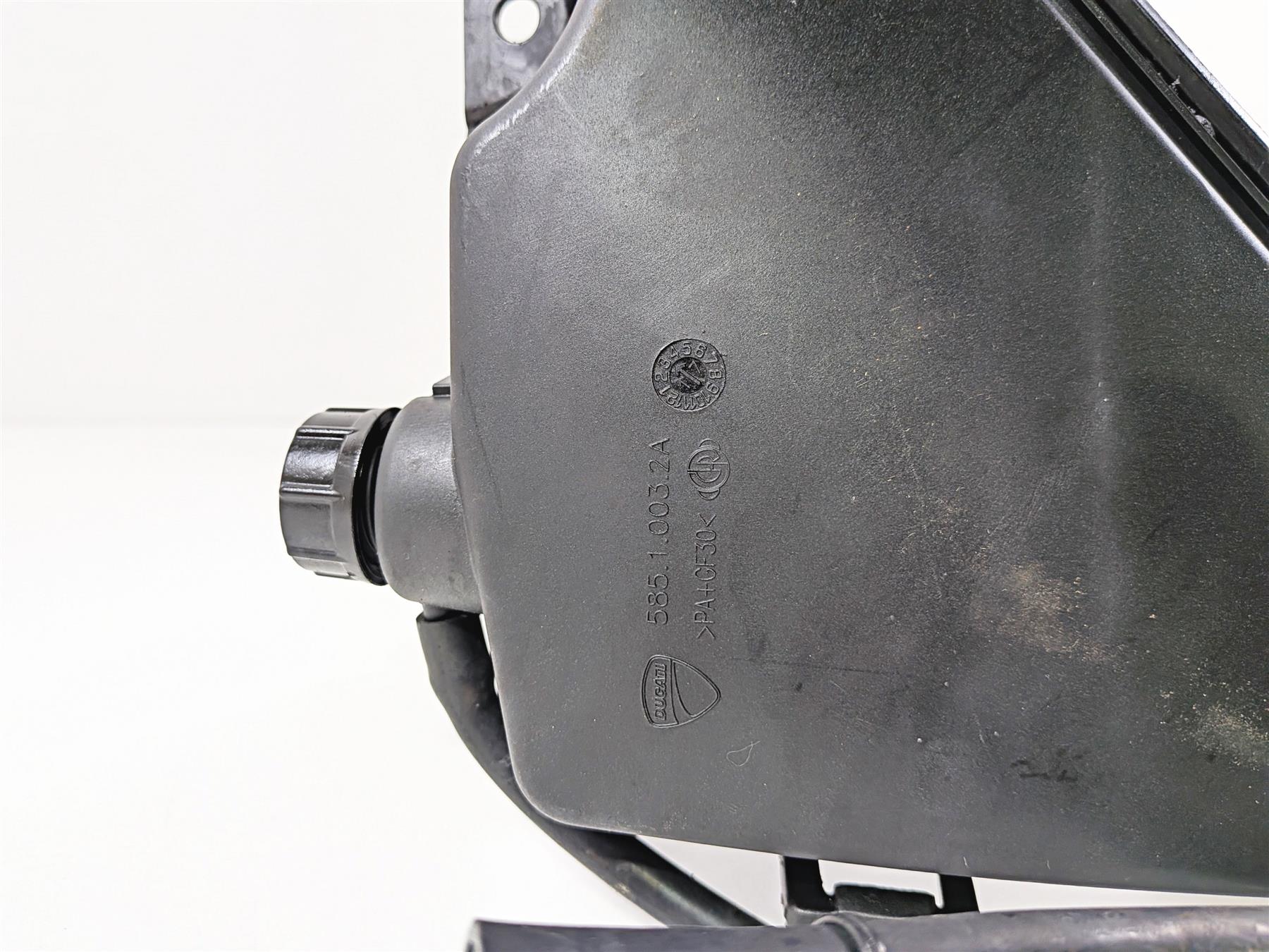 2017 Ducati Panigale 1299 Radiator Shroud Cover & Reservoir Bottle 48410993B-Mototech271