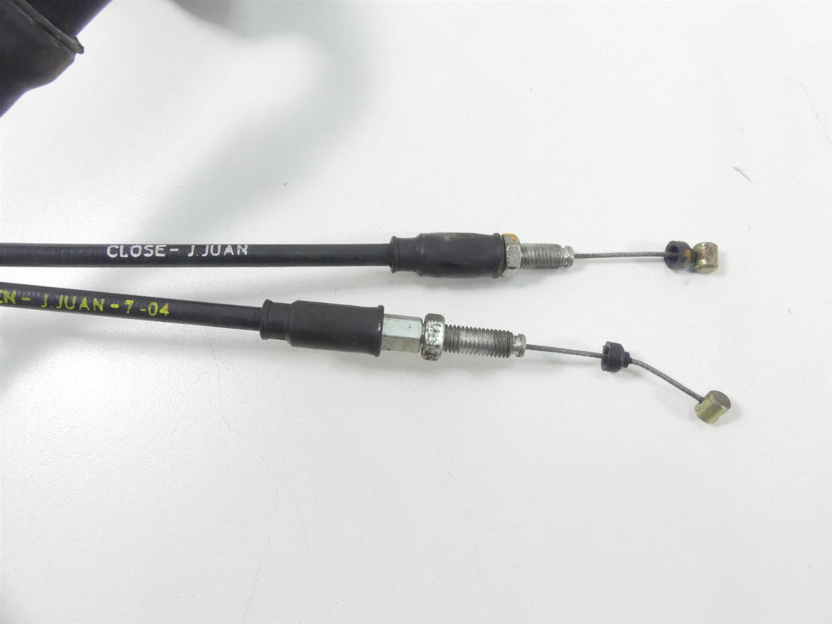 2005 Ducati Multistrada 1000S Hand Throttle Grip Cable Set 65440101A {{ shop.shopifyCountryName }} - Mototech271