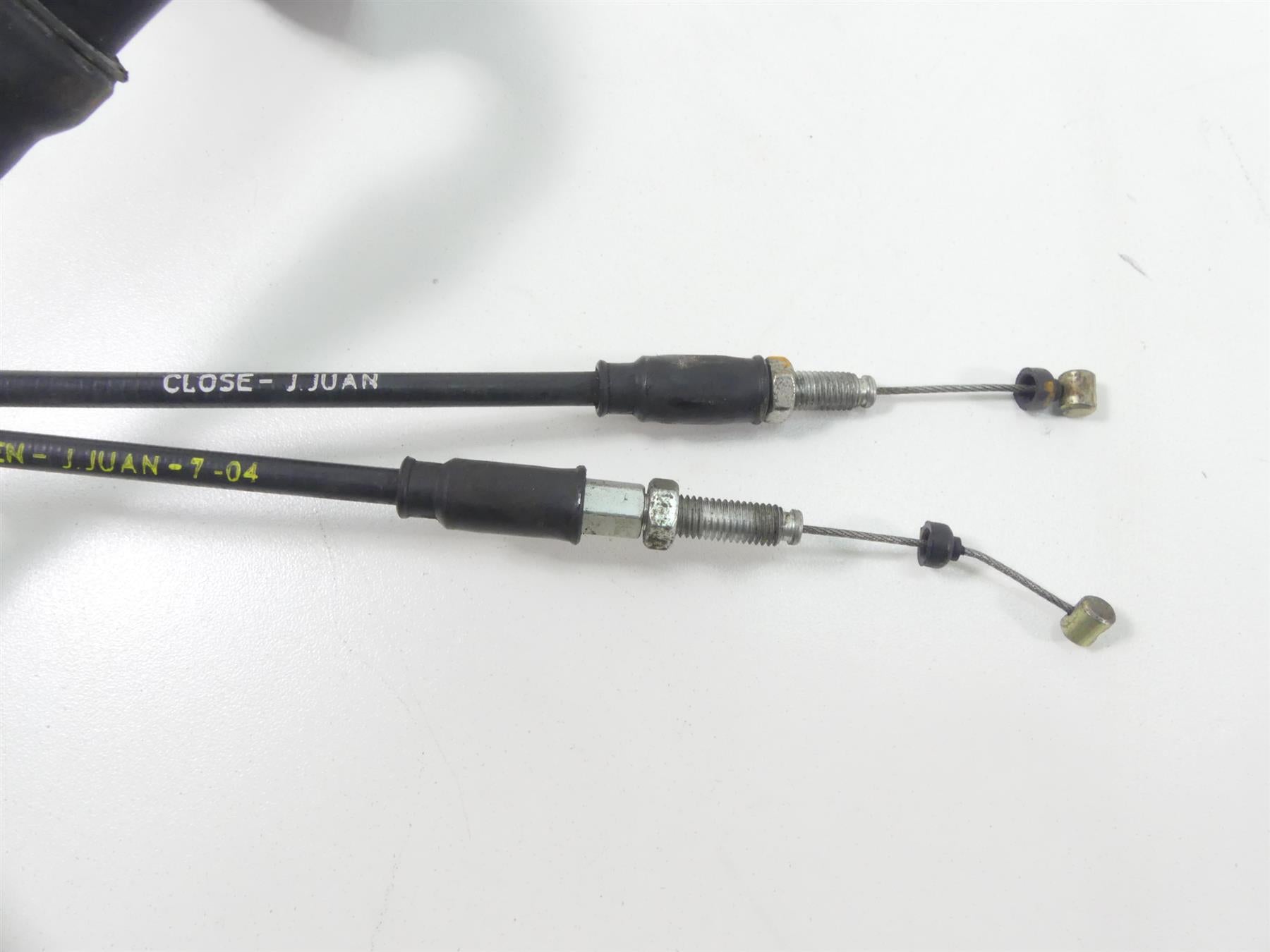 2005 Ducati Multistrada 1000S Hand Throttle Grip Cable Set 65440101A {{ shop.shopifyCountryName }} - Mototech271