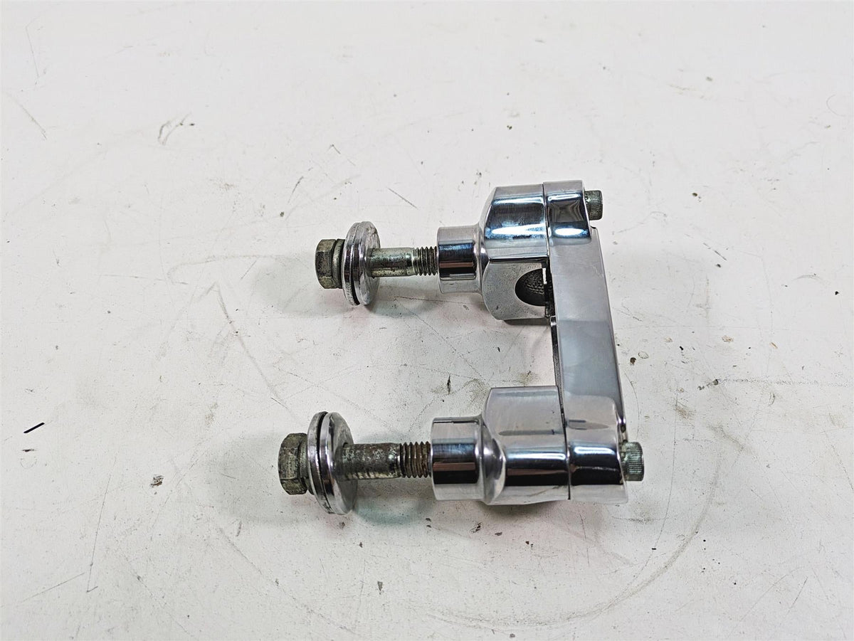 2005 Harley Dyna FXDL Low Rider Handlebar Riser Holder Set 1 3/4" 56567-86B {{ shop.shopifyCountryName }} - Mototech271