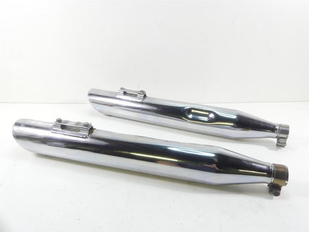 2012 Harley Touring FLHX Street Glide Vance Hines Twin Slash 4" Mufflers 16763 {{ shop.shopifyCountryName }} - Mototech271