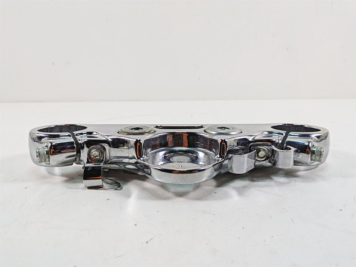 2009 Harley Dyna FXDFSE CVO Fat Bob Upper Triple Tree Clamp 49mm 48783-09 {{ shop.shopifyCountryName }} - Mototech271