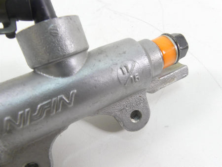 2006 Honda VTX1800 C2 Nissin Rear Brake Master Cylinder 11/16" 43510-MCH-006 {{ shop.shopifyCountryName }} - Mototech271