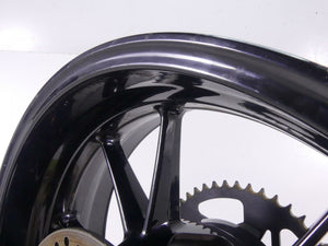 2012 BMW S1000RR K46 Straight Rear Wheel Rim 17x6 + Vortex Sprocket 36317721079