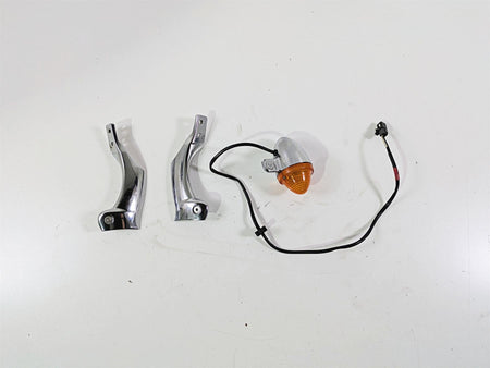 2006 Triumph Rocket 3 Front Blinker & Bracket Mount Set T2701111 T2701100 {{ shop.shopifyCountryName }} - Mototech271