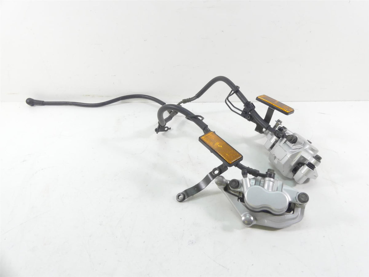 2007 Yamaha XVS1300 V-Star Front Brake Caliper & Line Set 3D8-2580U-00-00 {{ shop.shopifyCountryName }} - Mototech271