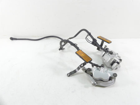 2007 Yamaha XVS1300 V-Star Front Brake Caliper & Line Set 3D8-2580U-00-00 {{ shop.shopifyCountryName }} - Mototech271
