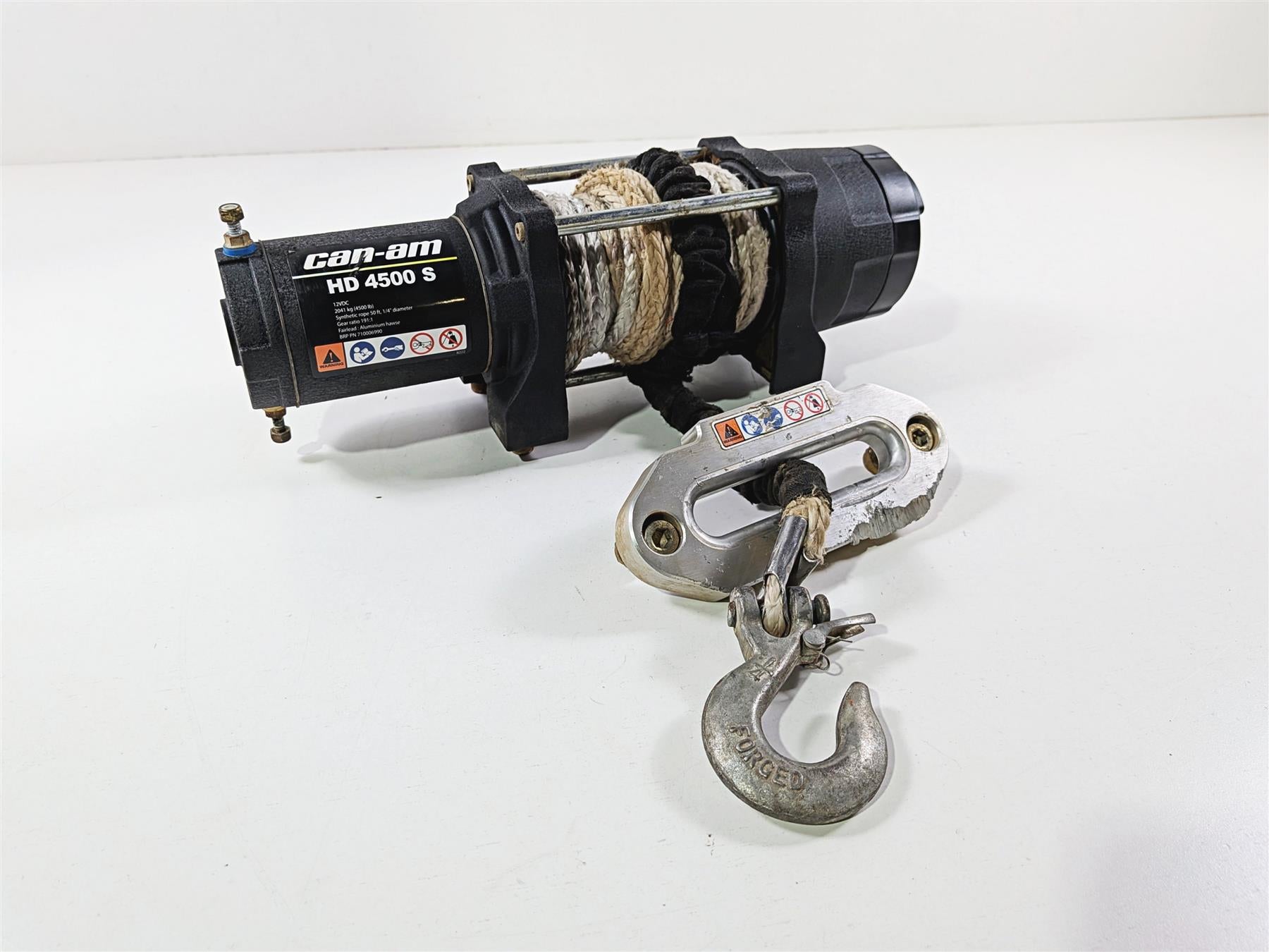 2022 Can Am Maverick X3 XRC Turbo RR 72" HD 4500 S Winch & Rope Set 710006990-Mototech271