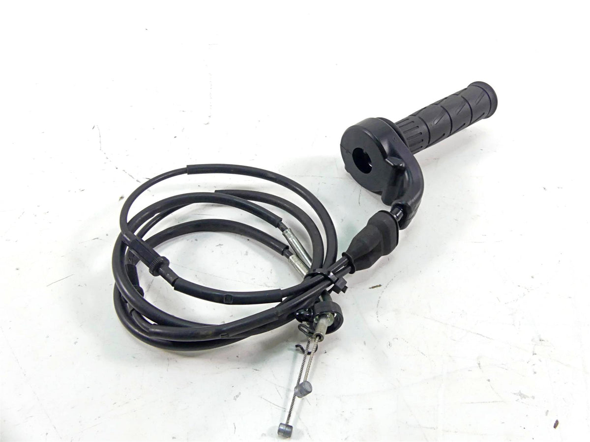 2010 Kawasaki ZX1400 ZX14 R Ninja Throttle Grip & Cables Set 32099-0049 {{ shop.shopifyCountryName }} - Mototech271