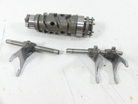 2015 Ducati Diavel Carbon Red Transmission Shift Drum Gearbox Gears Set 18220521 {{ shop.shopifyCountryName }} - Mototech271