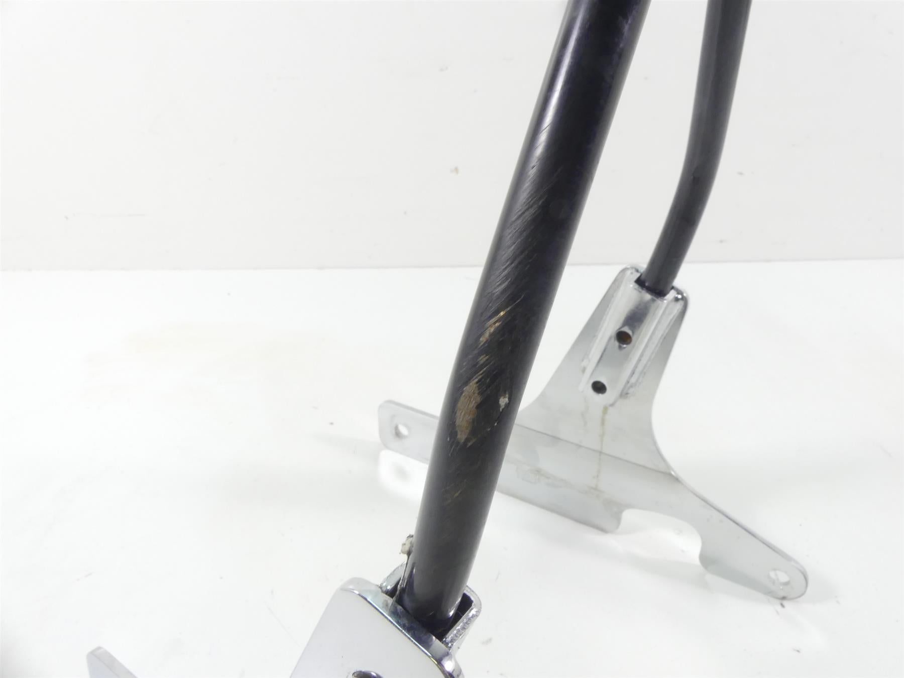 1993 Harley FXSTS Softail Springer Aftermarket Rear Sissy Bar Back Rest + Mount {{ shop.shopifyCountryName }} - Mototech271