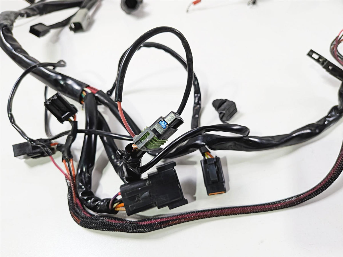 2005 Harley Softail FLSTFSE CVO Fat Boy Wiring Harness Loom - No Cuts 70431-04A-Mototech271