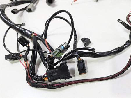 2005 Harley Softail FLSTFSE CVO Fat Boy Wiring Harness Loom - No Cuts 70431-04A-Mototech271