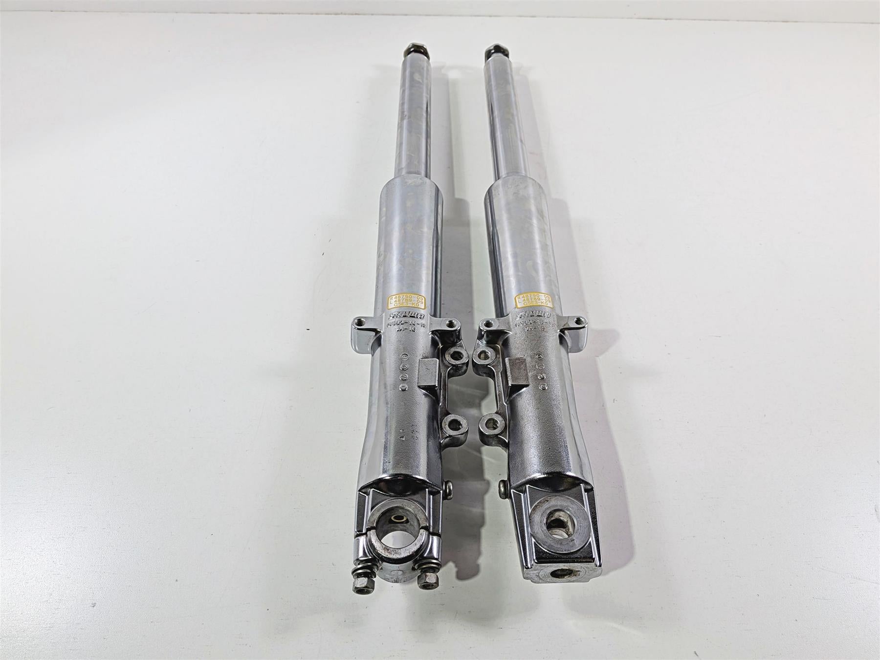 2011 Harley Touring FLHTCU CVO Electra Glide Front Fork Leg Set 41mm 48789-09-Mototech271