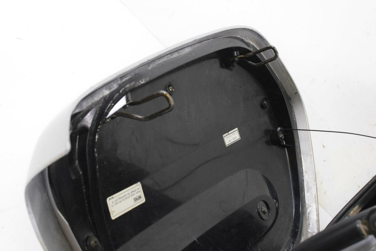 2005 Honda Goldwing GL1800 Left Silver Saddlebag With Light 81411-MCA- {{ shop.shopifyCountryName }} - Mototech271