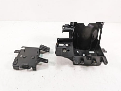 2010 Harley Touring FLHTCU Electra Glide Battery Tray & Electric Mounts 66281-09 | Mototech271