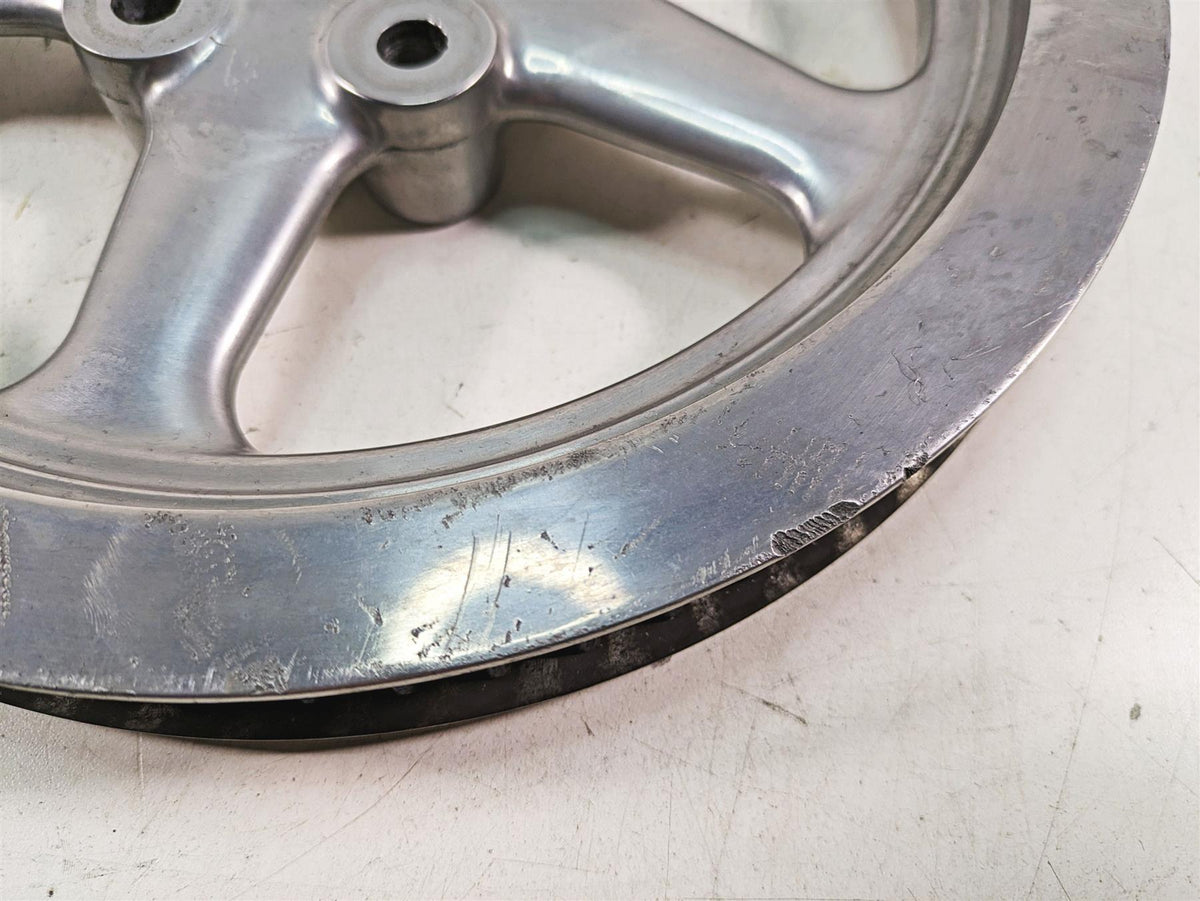 2009 Harley FXCWC Softail Rocker C Rear Drive Belt Pulley 66T 1" 40585-08 {{ shop.shopifyCountryName }} - Mototech271