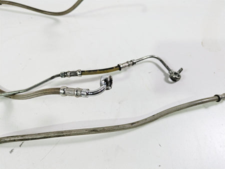 2011 Harley Touring FLHTCUSE CVO E-Glide Front Abs Brake Line Set 16" Bars {{ shop.shopifyCountryName }} - Mototech271
