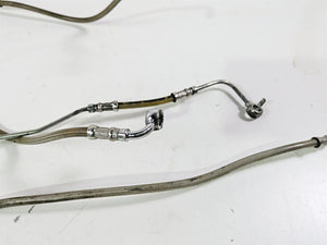2011 Harley Touring FLHTCUSE CVO E-Glide Front Abs Brake Line Set 16" Bars | Mototech271