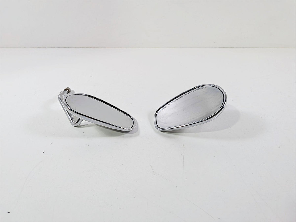 2014 Harley FXSB Softail Breakout Chrome Rear View Mirror Set 91840-03B-Mototech271