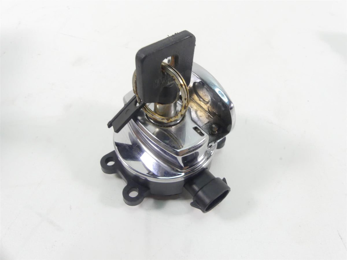 2013 Harley FXDWG Dyna Wide Glide Ignition Switch Steering Lock Set 71430-12 {{ shop.shopifyCountryName }} - Mototech271