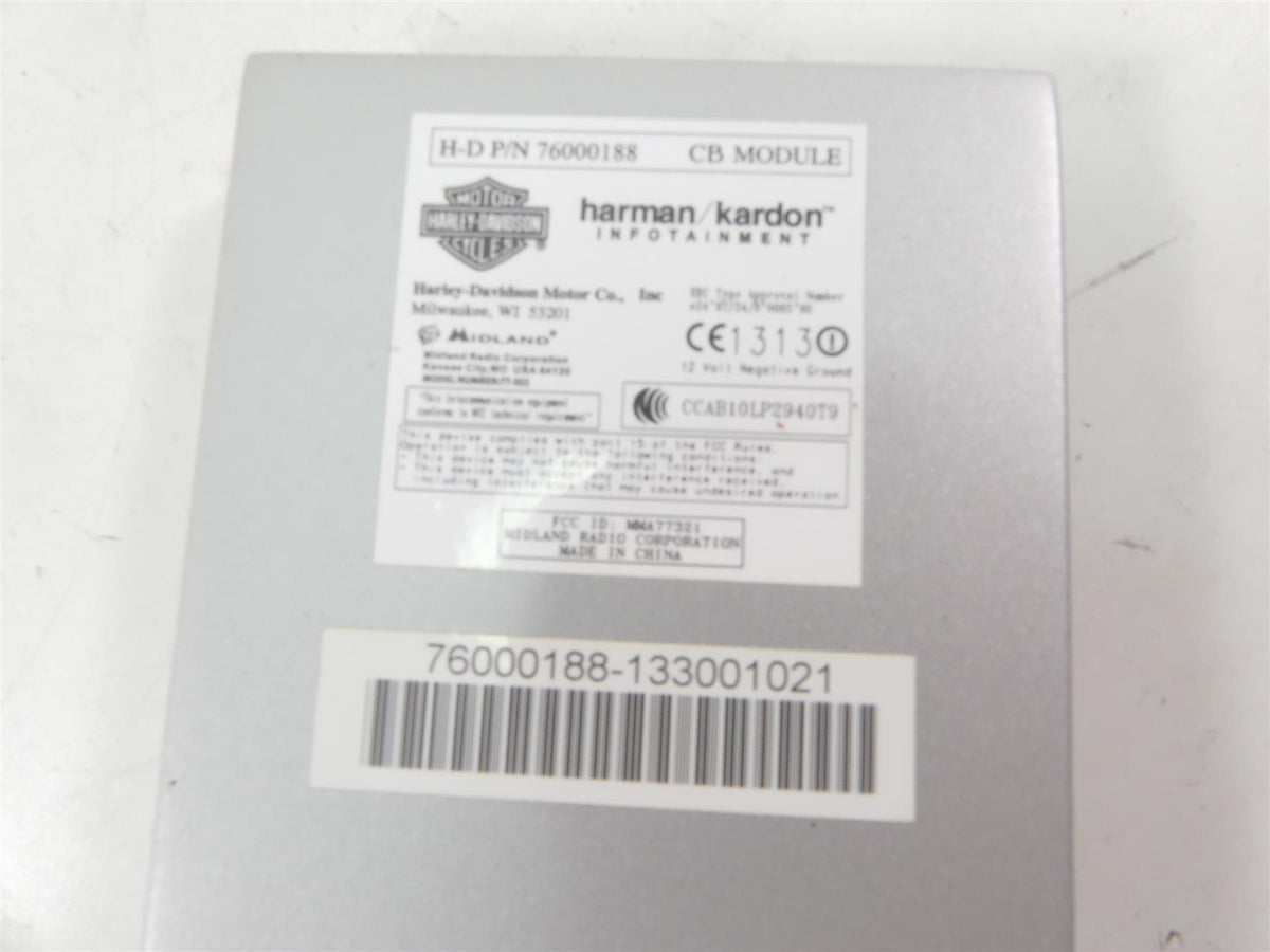 2014 Harley Touring FLHTK Electra Glide Harman Kardon Cb Module Unit 76000188 {{ shop.shopifyCountryName }} - Mototech271