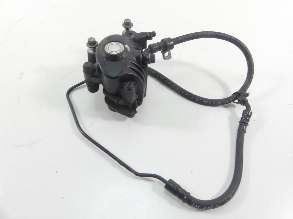 2007 Harley Sportster XL1200 Nightster Front Brake Caliper & Line 44121-07A {{ shop.shopifyCountryName }} - Mototech271